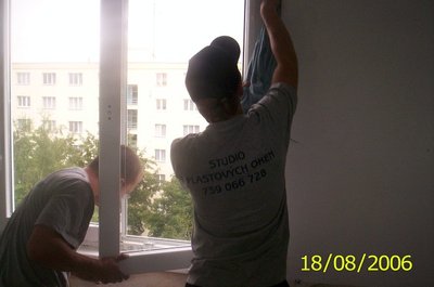 Plastová okna - panelové domy